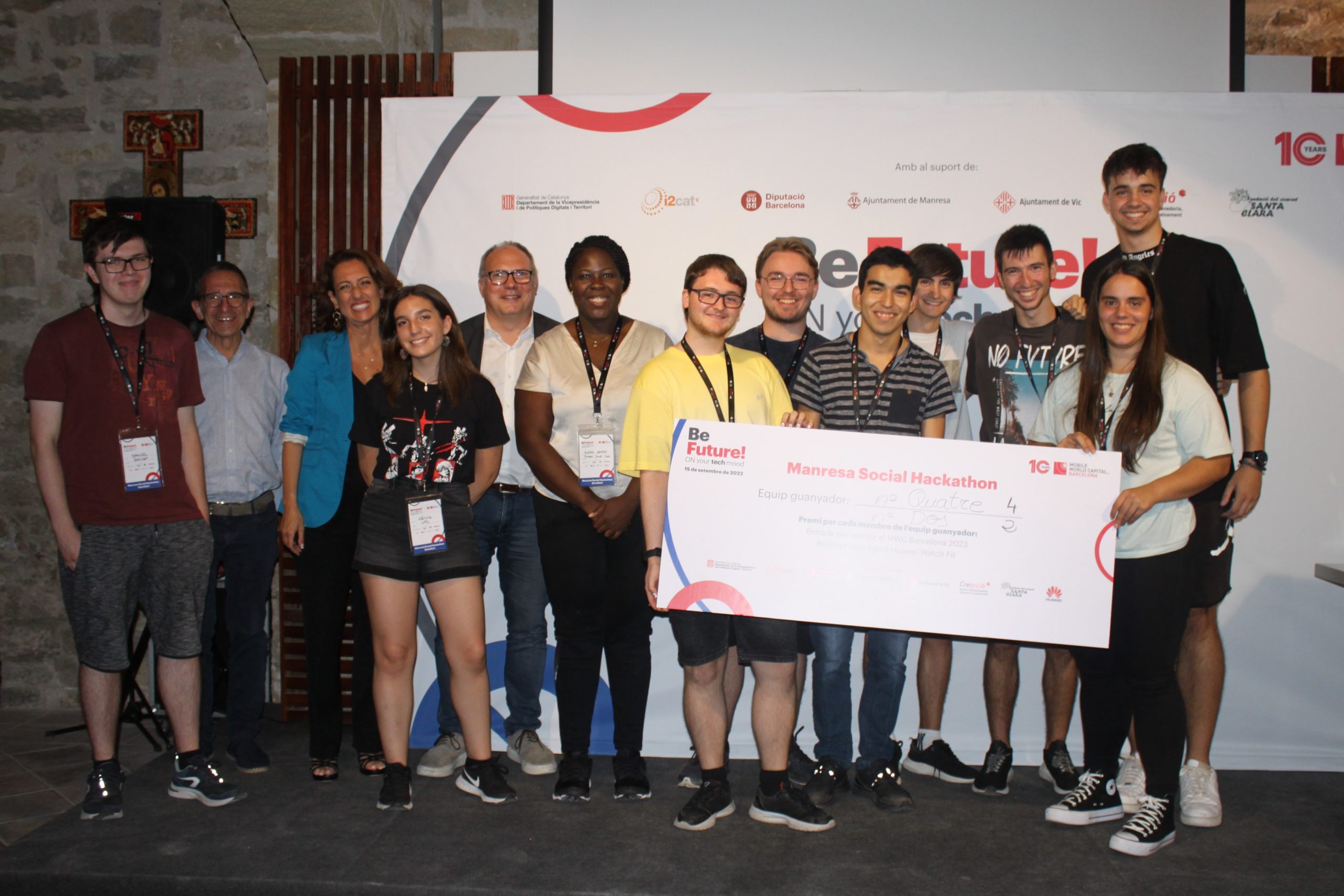 Los equipos ganadores de la ‘Manresa Social Hackathon’ reciben un premio de 1.500€ para desarrollar sus soluciones