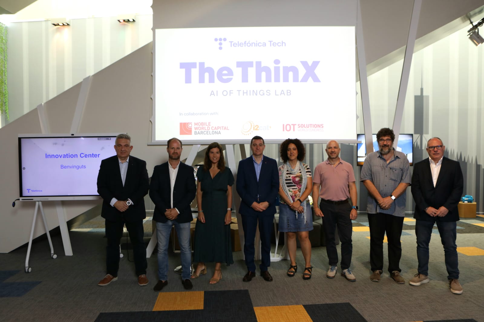 El laboratorio The Thinx 5G Barcelona incorpora a Fira de Barcelona como socio y se traslada al edificio de Telefónica para crecer en ‘blockchain’ y 5G NSA