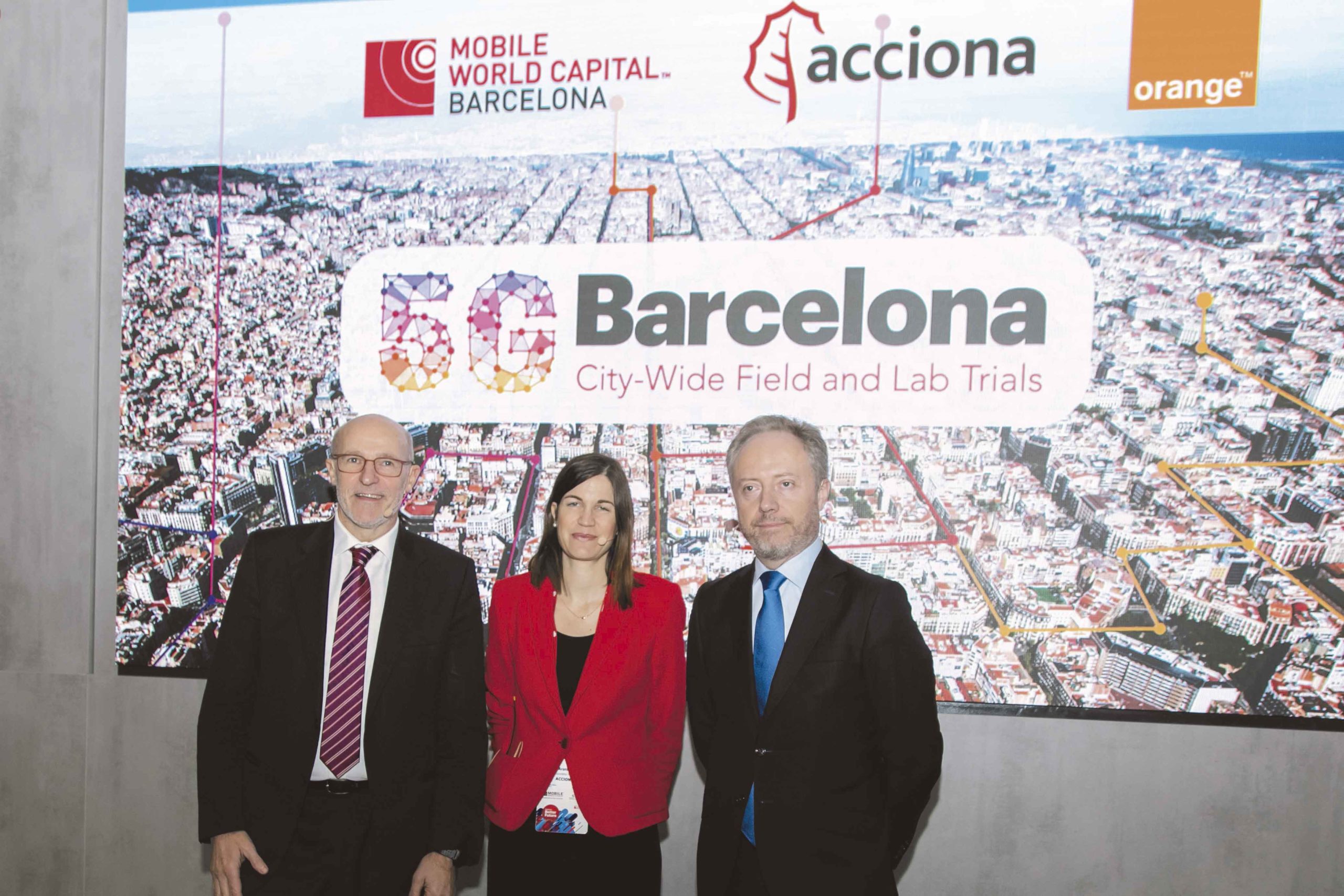 ACCIONA, Mobile World Capital Barcelona and ORANGE promote the use of 5G networks in industrial projects