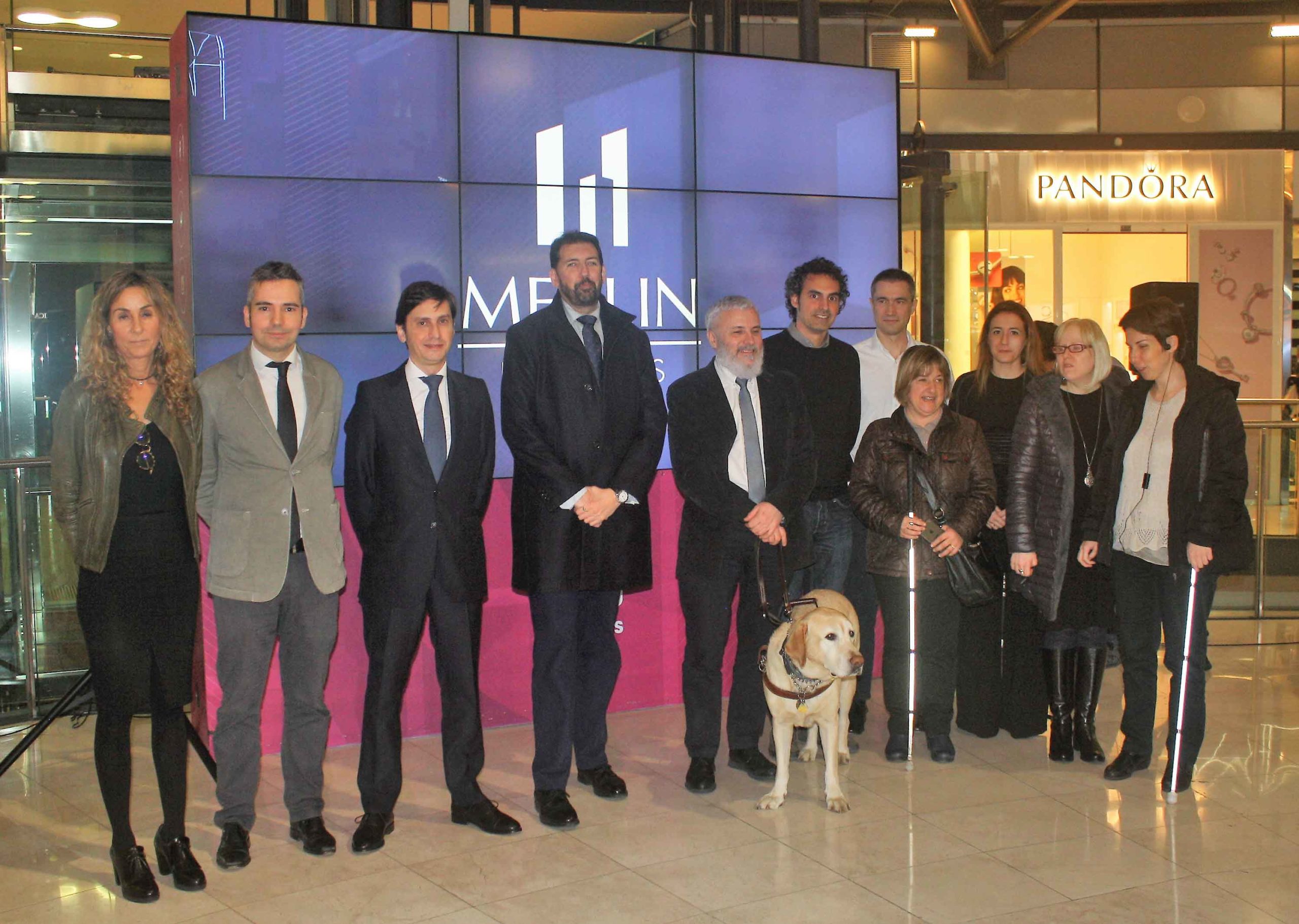 MWCapital presents the first sensorised shopping centre for visually impaired people