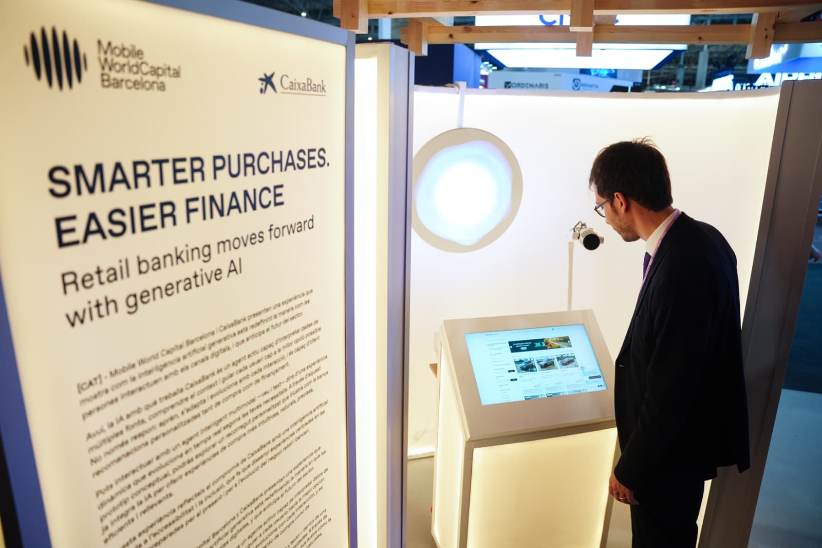 Mobile World Capital Barcelona i CaixaBank exploren com la IA transforma l’experiència de compra 